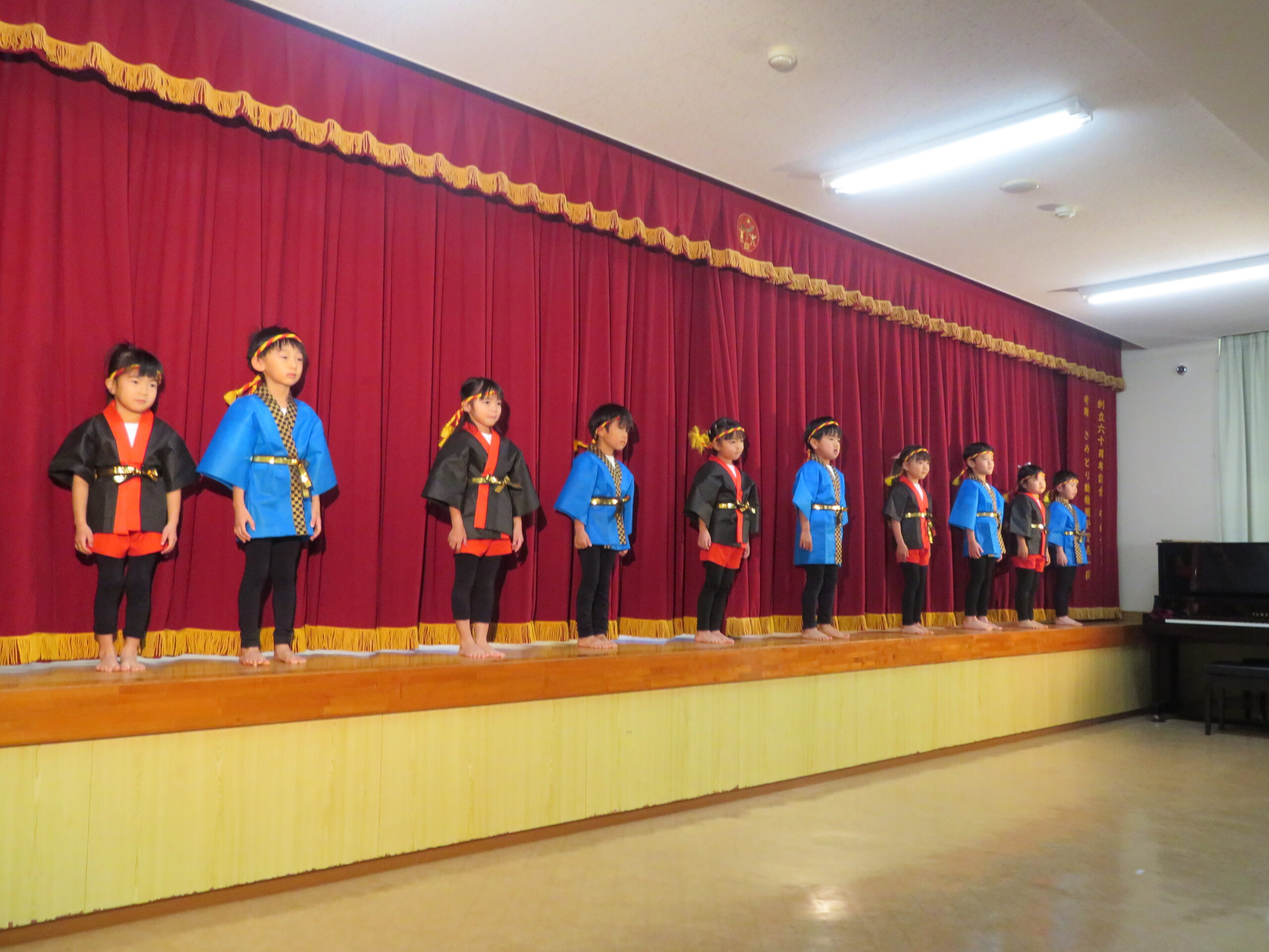 12月7日（日）年長・たけ組さんの発表会 | 学校法人さみどり学園